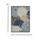 Homeroots 7 x 10 ft. Blue Large Floral Indoor & Outdoor Area Rug 384823 - alternate 7
